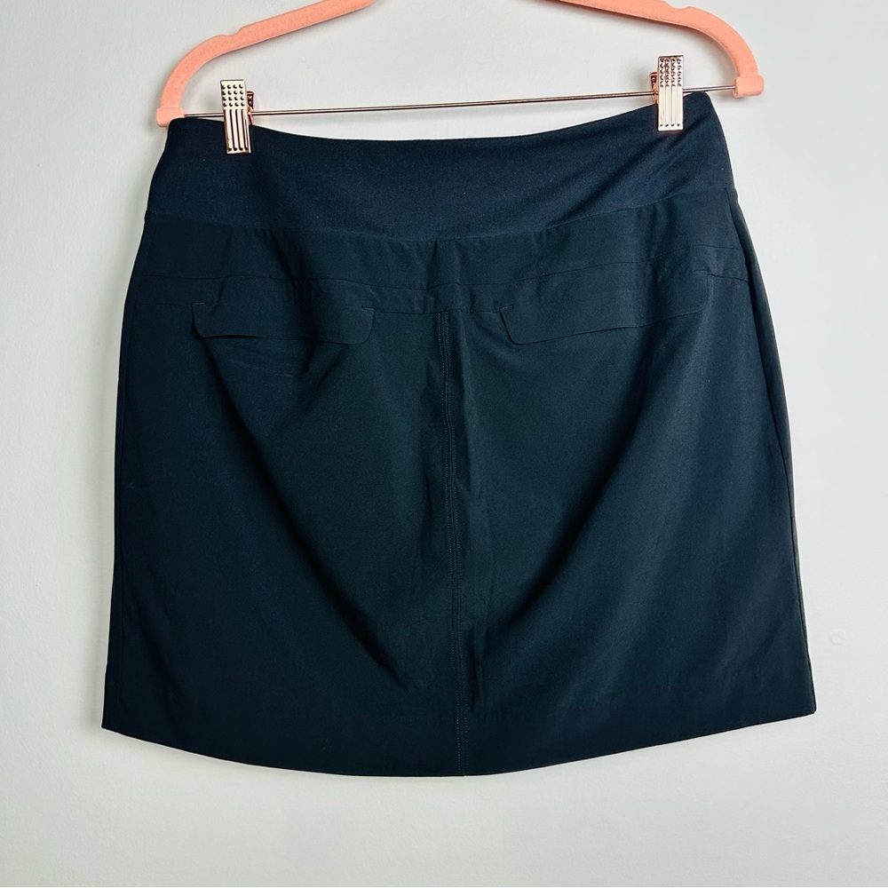 Athleta Black Soho Skort Wrinkle Resistant Mini Size 10